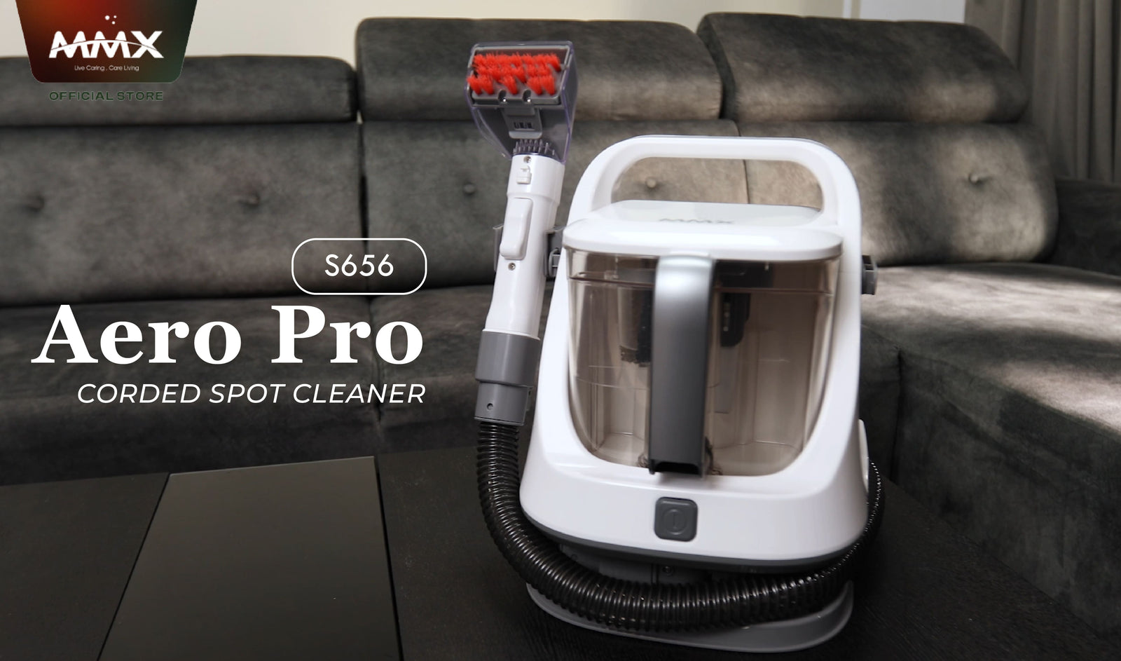 The ultimate stubborn stain remover in Malaysia - MMX Aero Pro S656 Corded Fabric & Upholstery Spot Cleaner is here to save the day