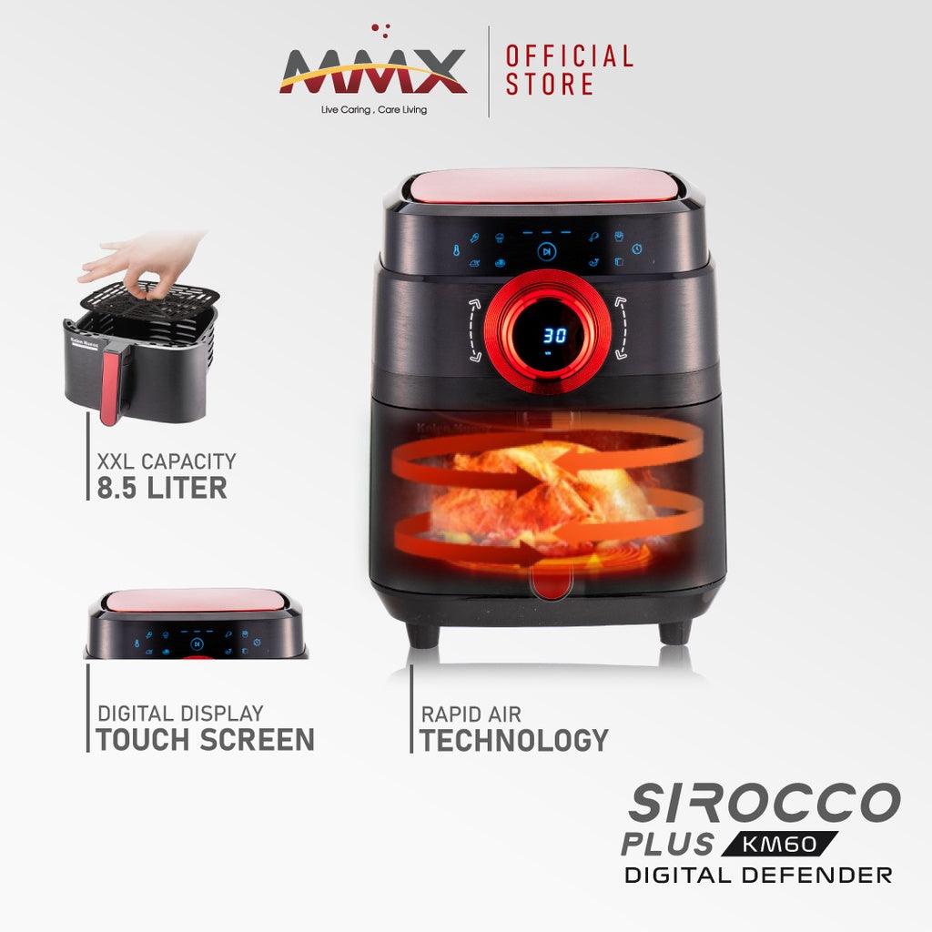 MMX Sirocco Plus KM60 3D Ecoheal Non Stick Digital Air Fryer 8.5L