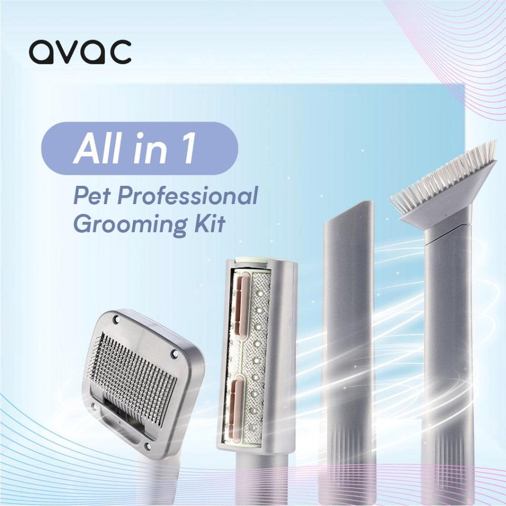 Avac IntelliPet D06A - Intelligent 6in1 Pet Grooming Vacuum Cleaner