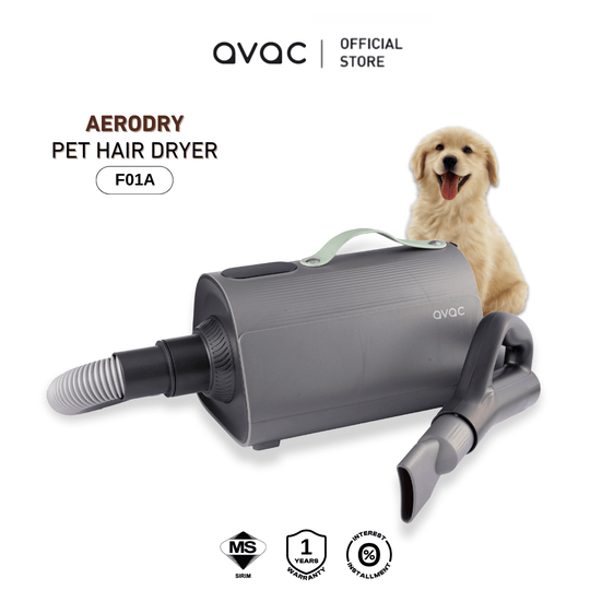 Avac Pet Hair Force Dryer F01A - AeroDry Advanced Pet Hair Drying System