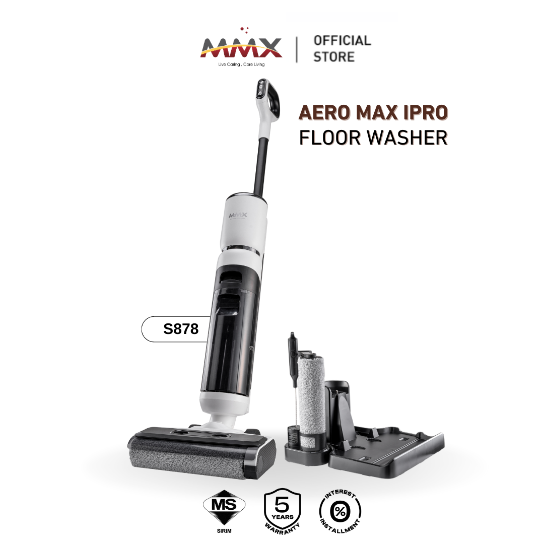 MMX Aero Max iPro S878+ Smart Wet & Dry IPX4 Cordless Floor Washer