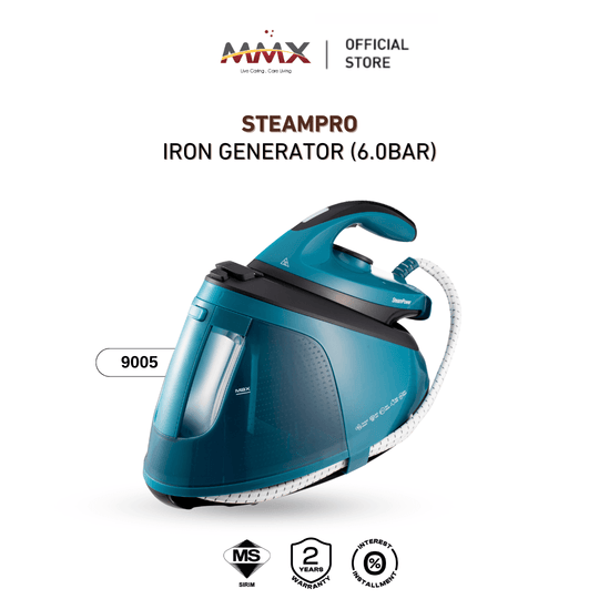 MMX SteamPro 9005 Steam Generator Iron Green (MMXSSI-9005G)