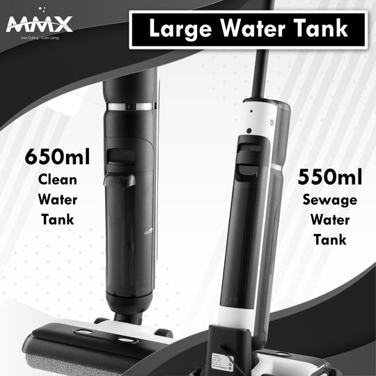 MMX HydroVac S777B Smart Wet Dry Vacuum & Mop Cleaner Floor Washer