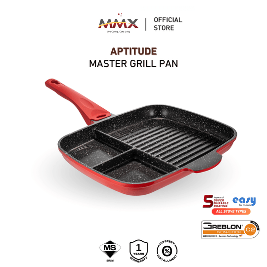 MMX Aptitude Master Grill Frying Pan