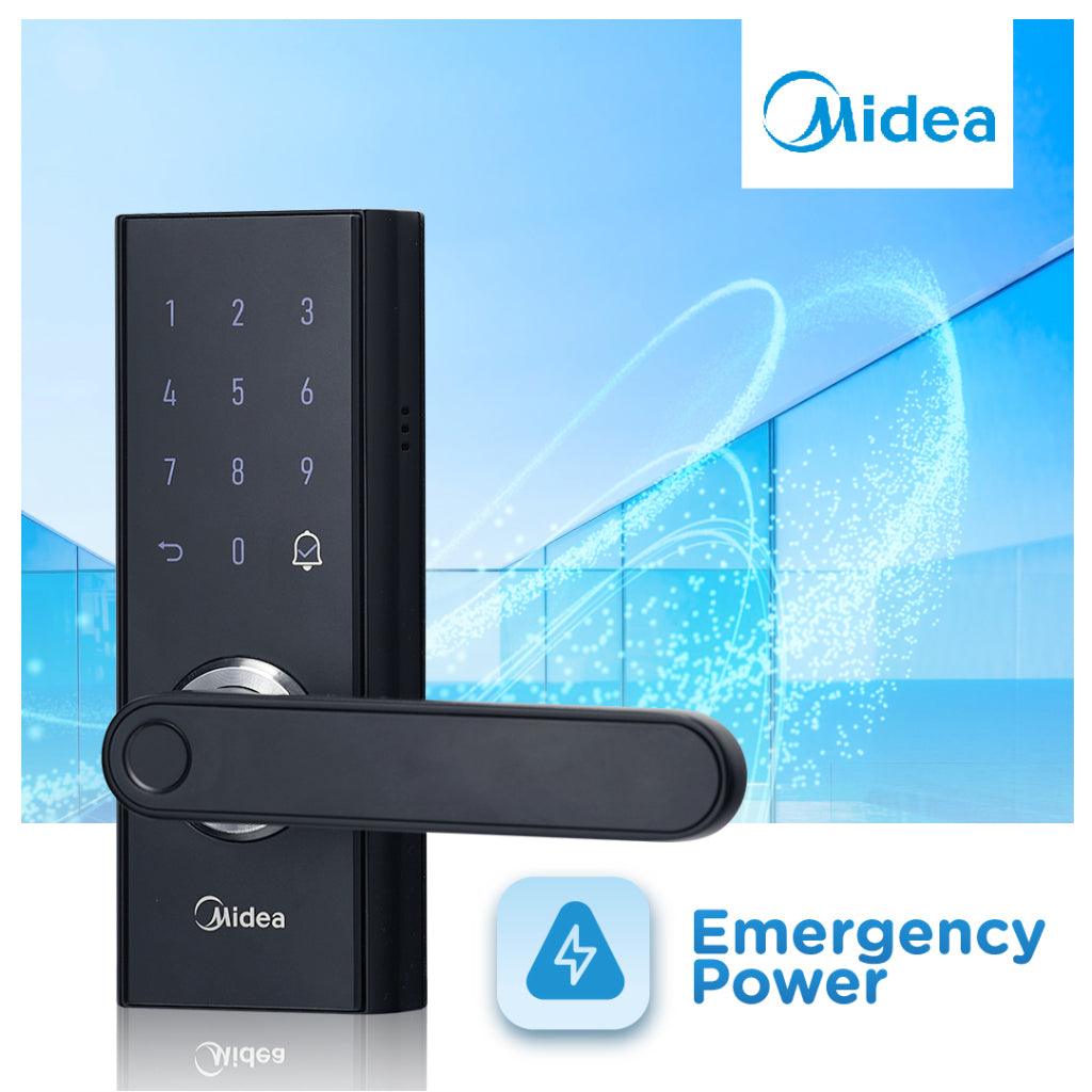 Midea BF205 SecureKey Pro: Smart Door Lock with Fingerprint | Password & RFID Card Access