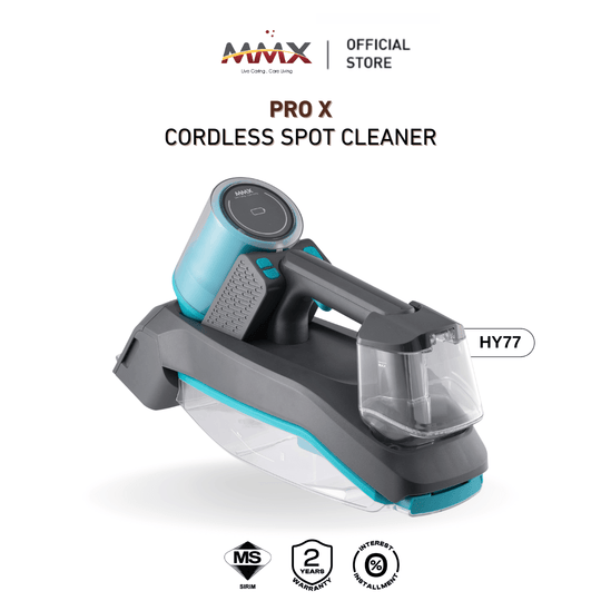 MMX SpotClean ProX Ultimate Cordless Portable Spot Sofa Cleaner with Brushless Motor | Wireless | Car Upholstery Washer