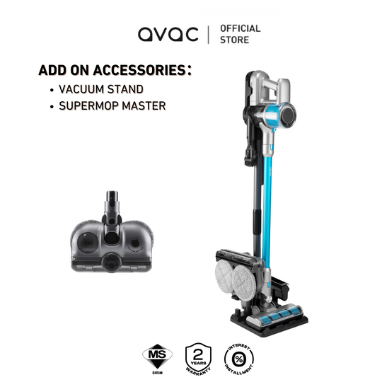 Avac SwiftClean Pro DustEASE Cordless Vacuum Cleaner (300W) F33G