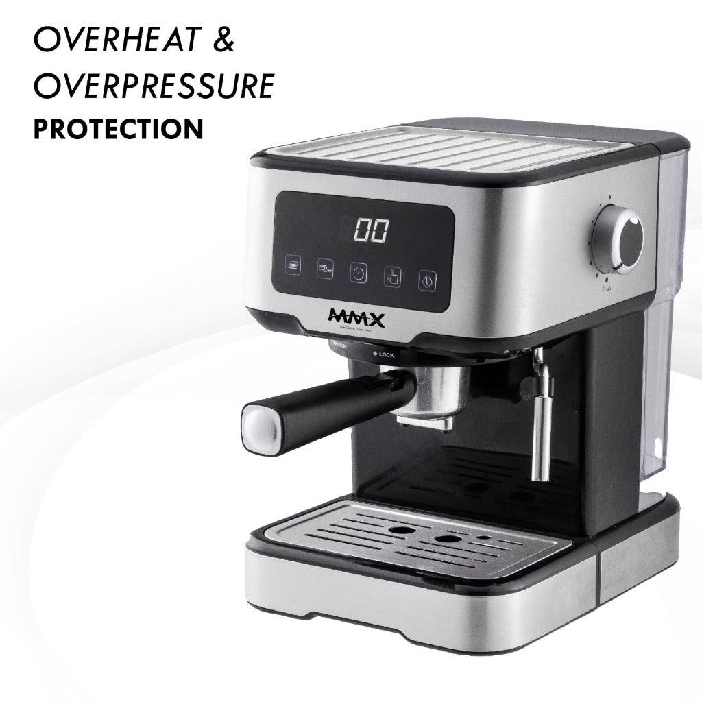 MMX Aroma Max CM40 3-in-1 Capsule / Milk Frothing and Espresso Powder 20 Bar Coffee Machine