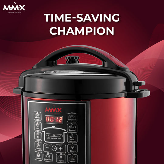 MMX UltraChef (100R) All-in-One Digital Pressure Cooker 6L: Fast, Safe, Delicious