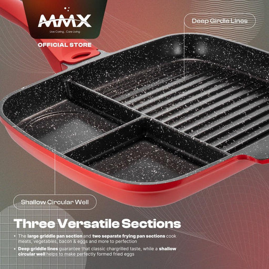 MMX Aptitude Master Grill Frying Pan